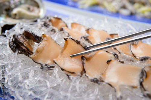 Raw abalone