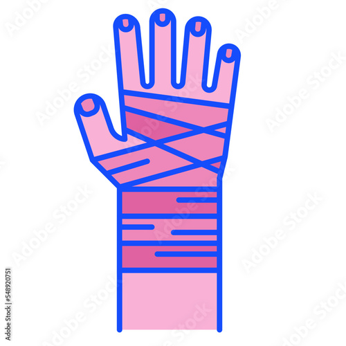 hand bandage icon