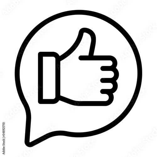 rating line icon