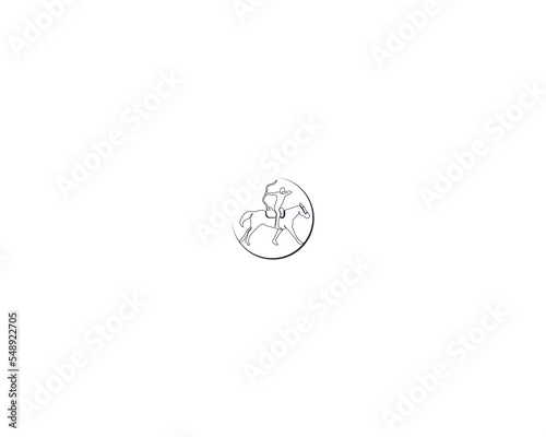 Centaur Archer, mythology creature, Sagitarius Zodiac Sign vector logo icon, fast arch logo from fast archer woman centaur vector for logo, sign, emblem or symbol graphic design vector illustration.