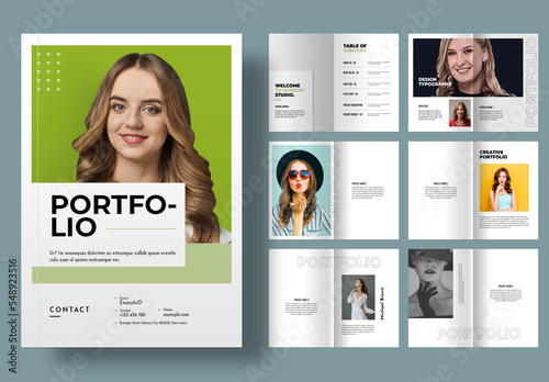 Portfolio Brochure Layout