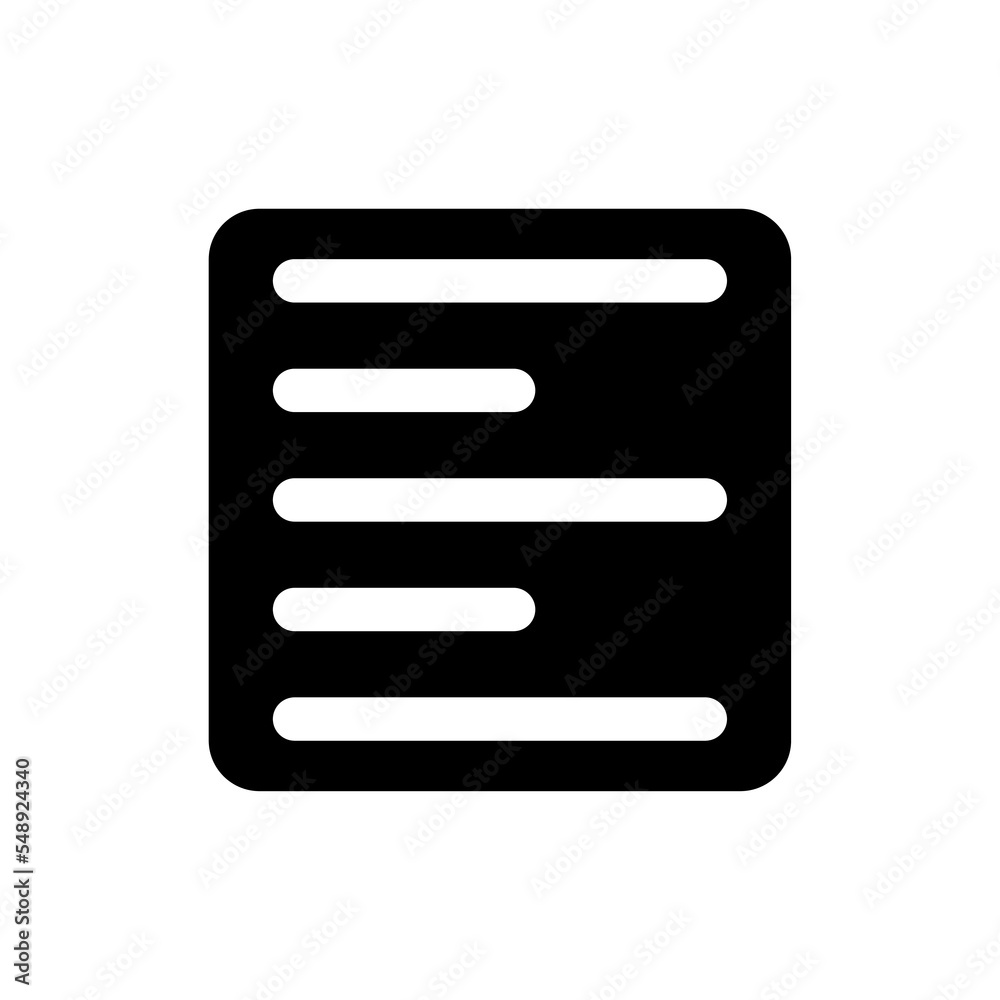 Text black glyph ui icon. Full document translation. Information and data. User interface design. Silhouette symbol on white space. Solid pictogram for web, mobile. Isolated vector illustration Text black glyph ui icon. Full document translation. Information and data. User interface design. Silhouette symbol on white space. Solid pictogram for web, mobile. Isolated vector illustration