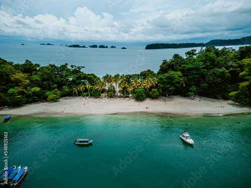 gamez island in the gulf of chiriqui - panama photo