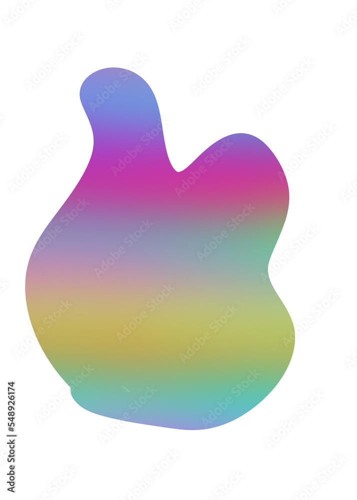 Abstracts Shape Gradient Neon Transparent Abstracts Shape Gradient Neon Transparent
