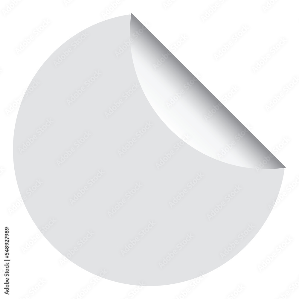 White Round Label White Round Label