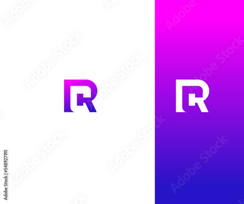 CR, RC Letter Logo Vector Template Abstract Monogram Symbol . Usable for Business sport, technology, fashion, digital And future creative logo