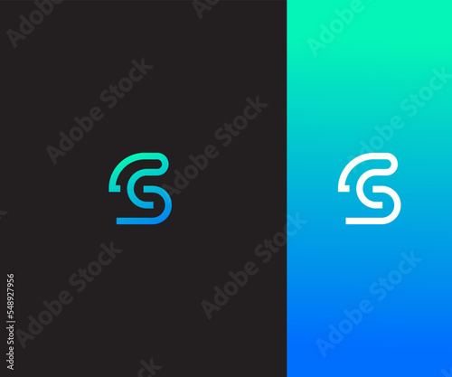 SC, CS Letter Logo Vector Template Abstract Monogram Symbol . Usable for Business sport, technology, fashion, digital And future creative logo