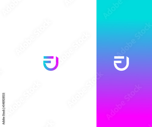 FU, UF Letter Logo Vector Template Abstract Monogram Symbol . Usable for Business sport, technology, fashion, digital And future creative logo