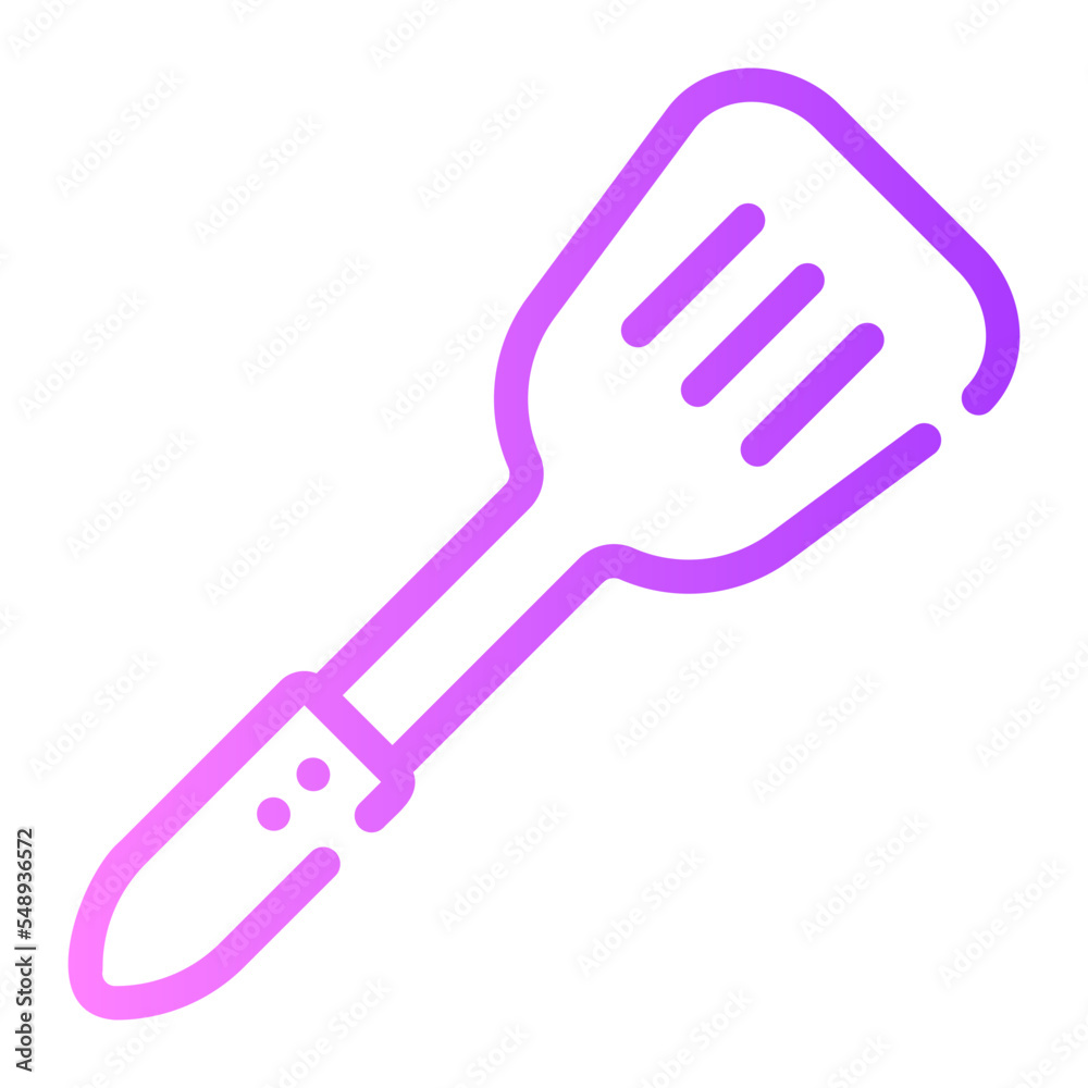 spatula gradient icon spatula gradient icon