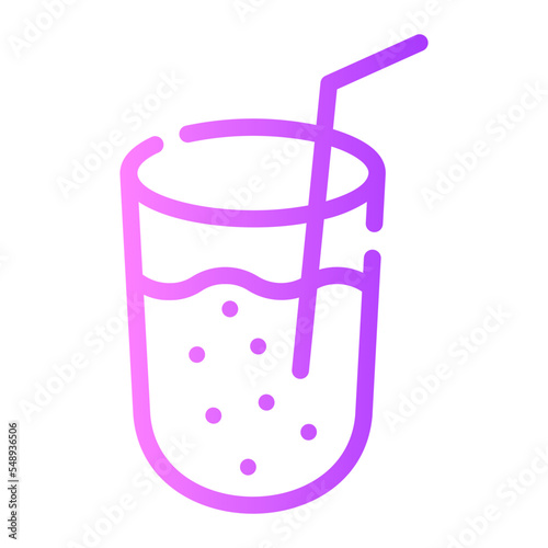 glass gradient icon