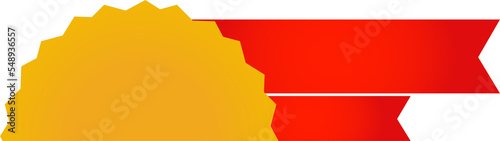 Free Download mega sale red ribbon banner - GFXLoad