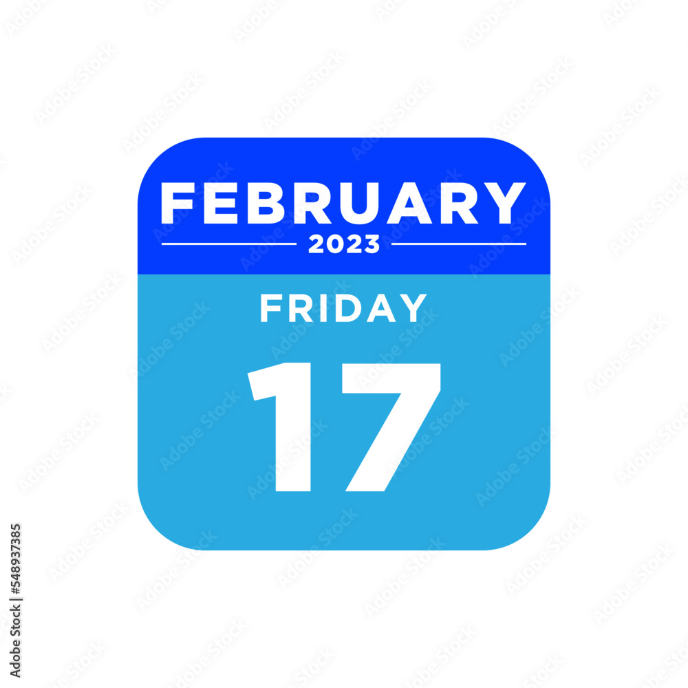 calendar february 2023 vector illustration calendar february 2023 vector illustration