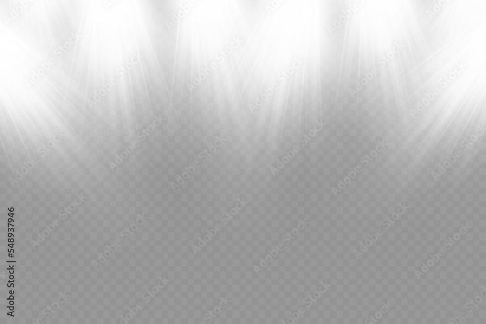 Vector spotlights. Scene. Light effects.Podeum Vector spotlights. Scene. Light effects.Podeum