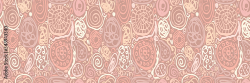 Grunge doodles pattern. Modern fabric design. Tribal ornament seamless pattern. Grunge ethnic background. Contemporary ornaments pattern. 80s, 90s clothes fabric. Boho hippie style.