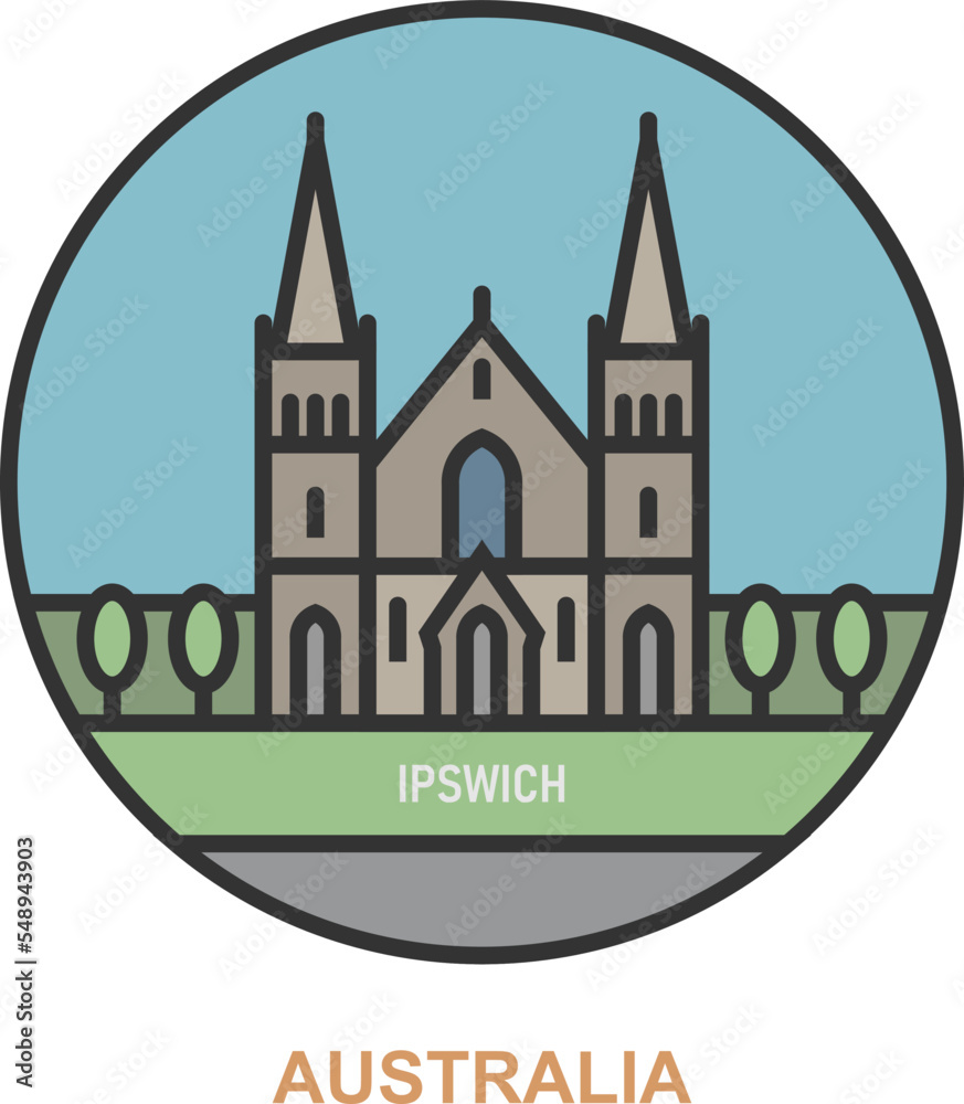 Ipswich. Sities and towns in Australia