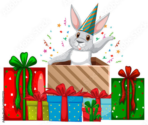 Year of the Rabbit Happy New Year Banner