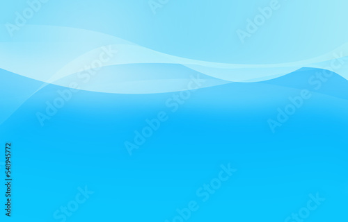 Abstract Soft light blue background with curve pattern graphics gradient color for illustration wallpaper banner website 