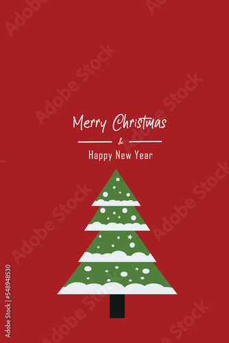 christmas tree card