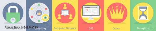 lock, networking, computer network