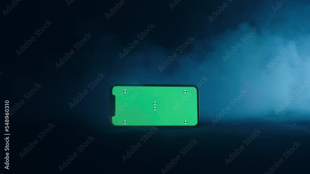 smartphone, téléphone, fond vert, fumée, mobile, technologie, communication, business, crypto, monnaie, trading, finance, forex,  élégant, téléphone cellulaire, contact, vecteur, affichage, fond bleue