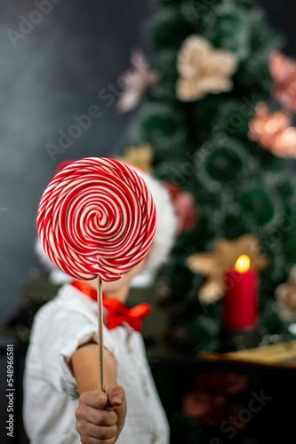 Christmas lollipop