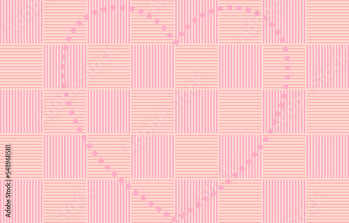 Geometric ethnic pattern seamless flower color oriental. seamless pattern. Design for fabric, curtain, background, carpet, wallpaper, clothing, wrapping, Batik, fabric, pink background, lovebackground photo
