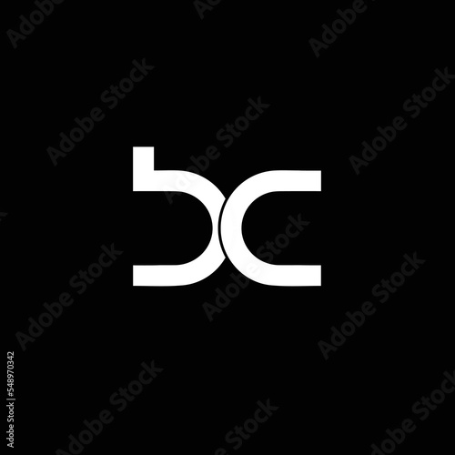 BC BC Logo Design, Creative Minimal Letter BC BC Monogram