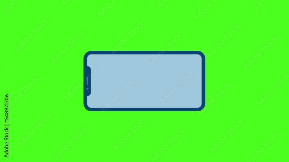 Tapping Phones Animation Video Stock 4K Looped tap animation, mobile phone, Adult checking ...