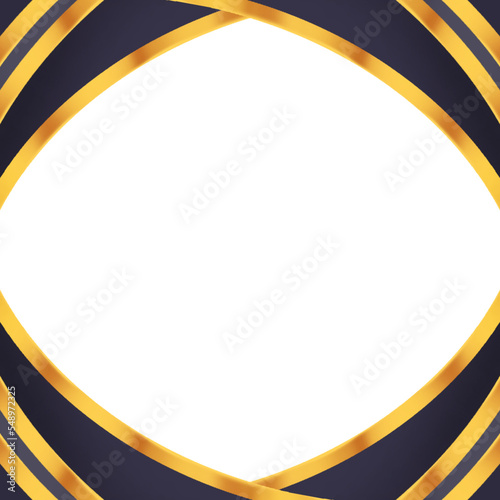 Twibbon gold luxurious design