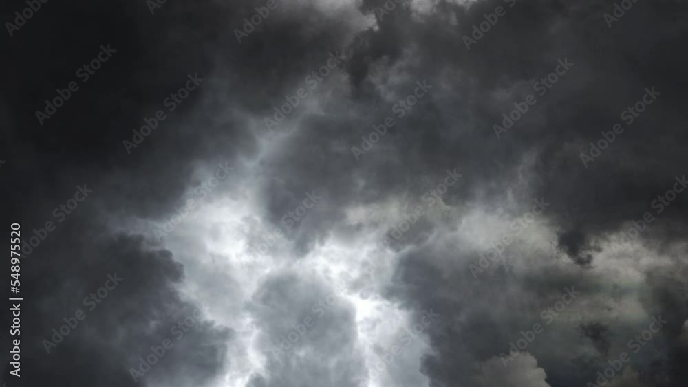 dark clouds time lapse and striking lightning bolts dark clouds time lapse and striking lightning bolts