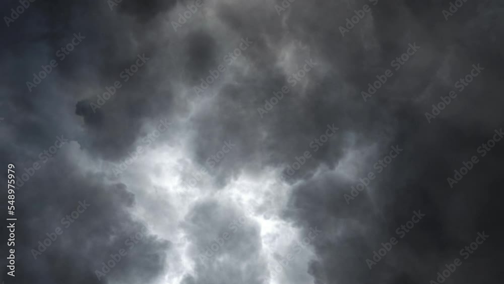 Lightning Strike in a thunderstorm Lightning Strike in a thunderstorm