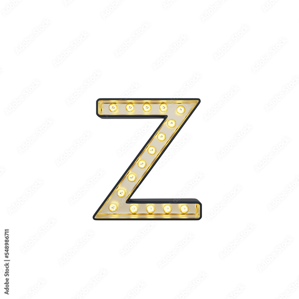 Marquee Alphabet Light Box Z Marquee Alphabet Light Box Z