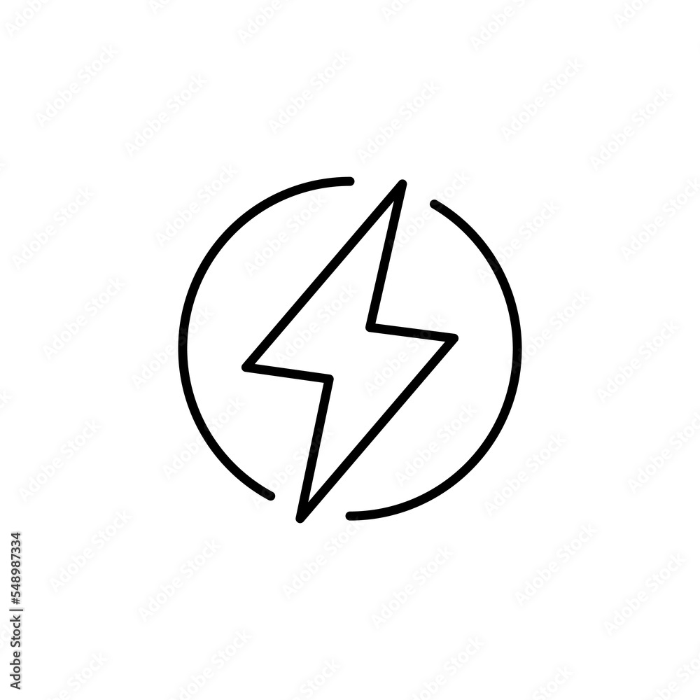Energy line icon. car, technology, movement, power plant, fossils, electric, electric car, light, heat. Technology concept. Vector black line icon on a white background Energy line icon. car, technology, movement, power plant, fossils, electric, electric car, light, heat. Technology concept. Vector black line icon on a white background