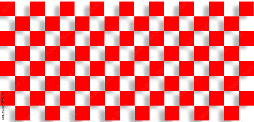 Fototapeta premium red and white checkered pattern