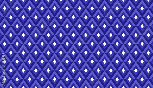 Abstract purple rhombus pattern background. Fabric concept. Geometric diamond shapes design template. Vector illustration.