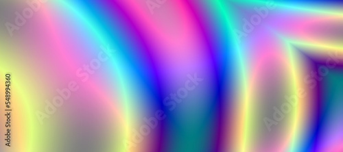 Summer dance party neon light website design