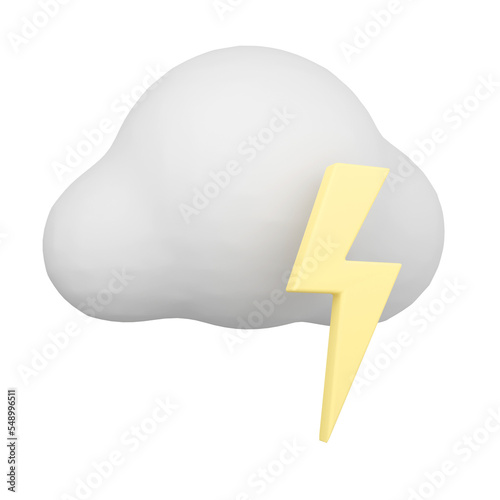 Storm. 3D weather rendering.