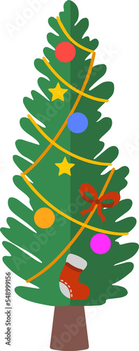 Christmas Tree with Ornament 