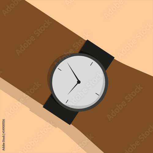 wristwatch on hand
