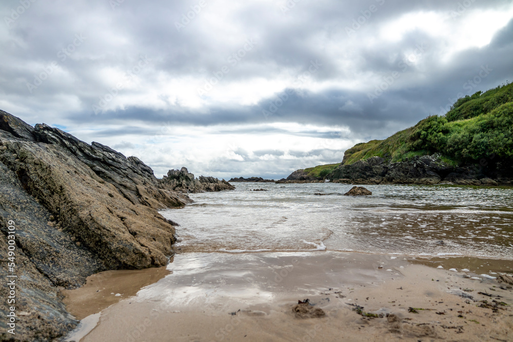 Fintra beach is a beautiful sandy beach by Killybegs, County Donegal, Ireland Fintra beach is a beautiful sandy beach by Killybegs, County Donegal, Ireland