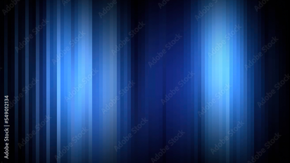 Blue shimmering background. Motion.Dark background with blue backlight that flickers in different angles in abstraction.