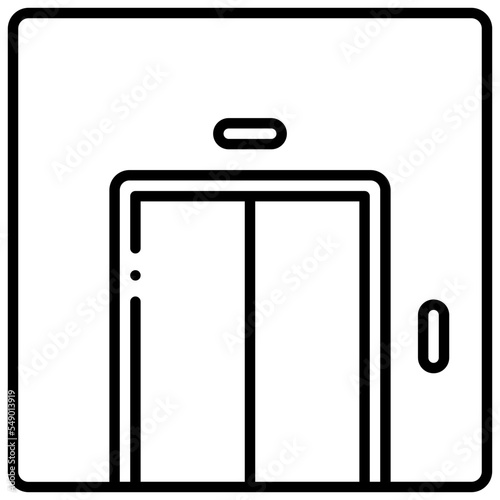 lift door icon