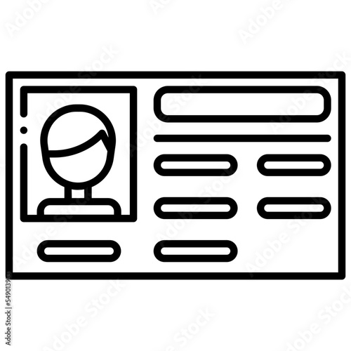 id card icon