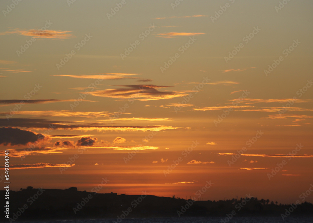 Obraz premium A luz do entardecer