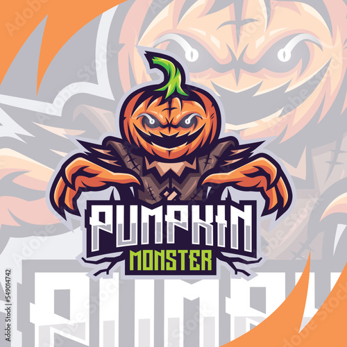 Esport logo pumpkins for your professional team