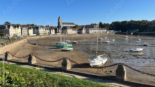 Plage de solidor marée basse, Bretagne, Ille et vilaine, côte d'Emeraude, saint Malo
