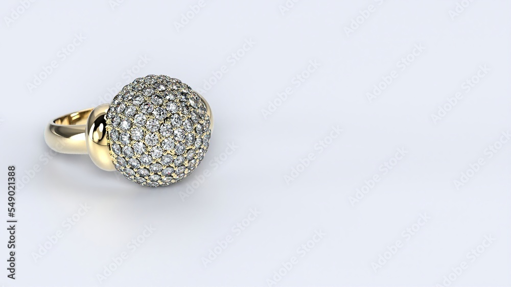Obraz premium ring, wedding, engagement, gold, jewel, diamond, ball