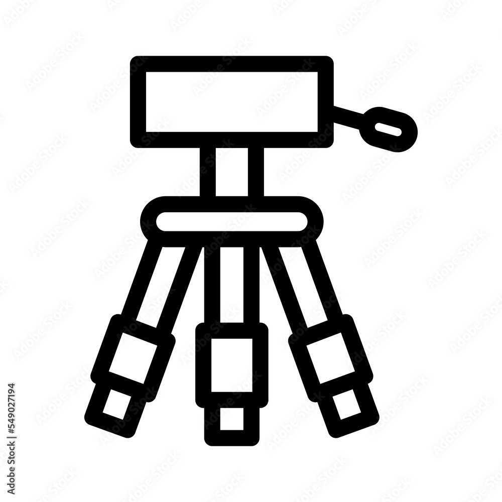 tripod line icon illustration vector graphic tripod line icon illustration vector graphic