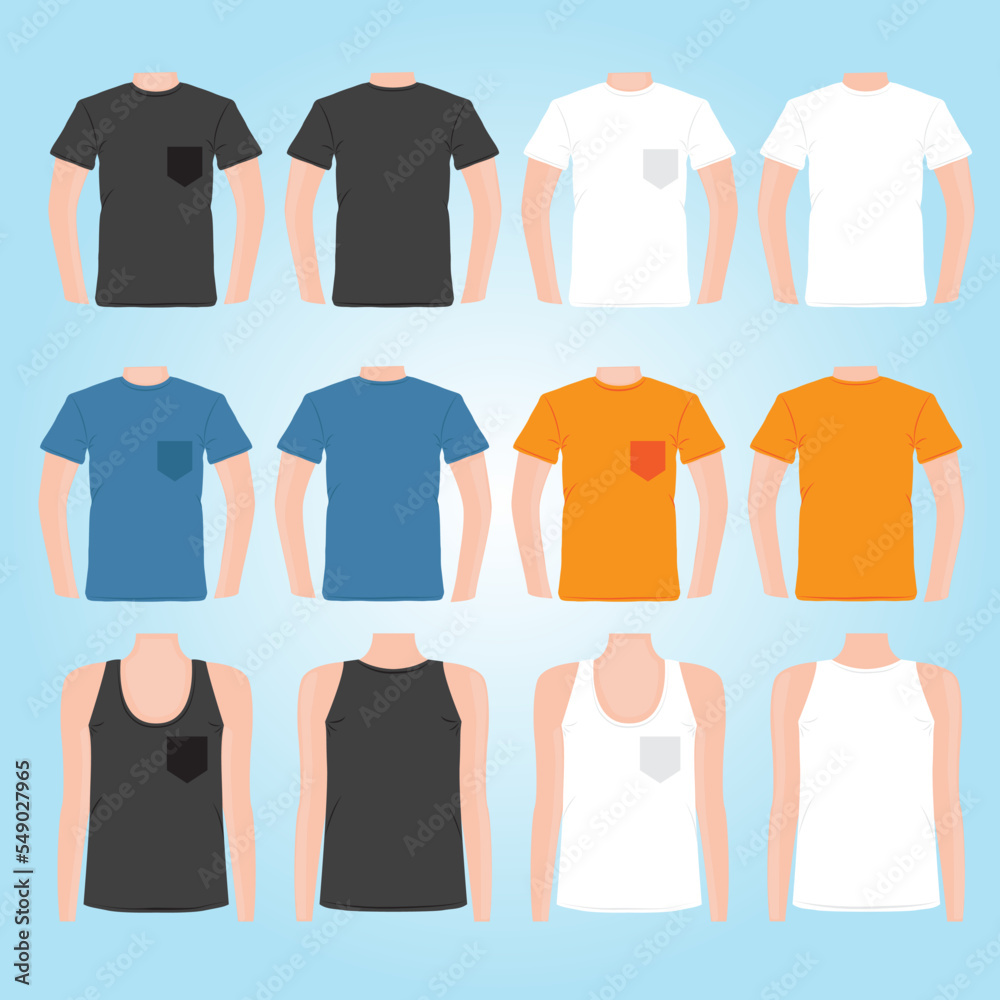 illustration of a set of clothes illustration of a set of clothes