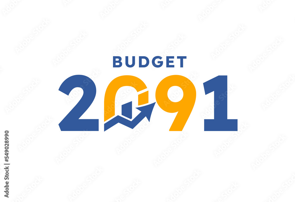 Budget 2091 logo design, 2091 budget banner design templates vector Budget 2091 logo design, 2091 budget banner design templates vector